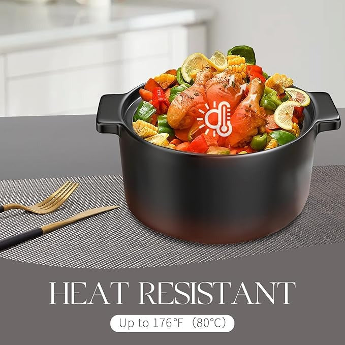Plastic Woven Heat Resistant Placemats in Dark Grey