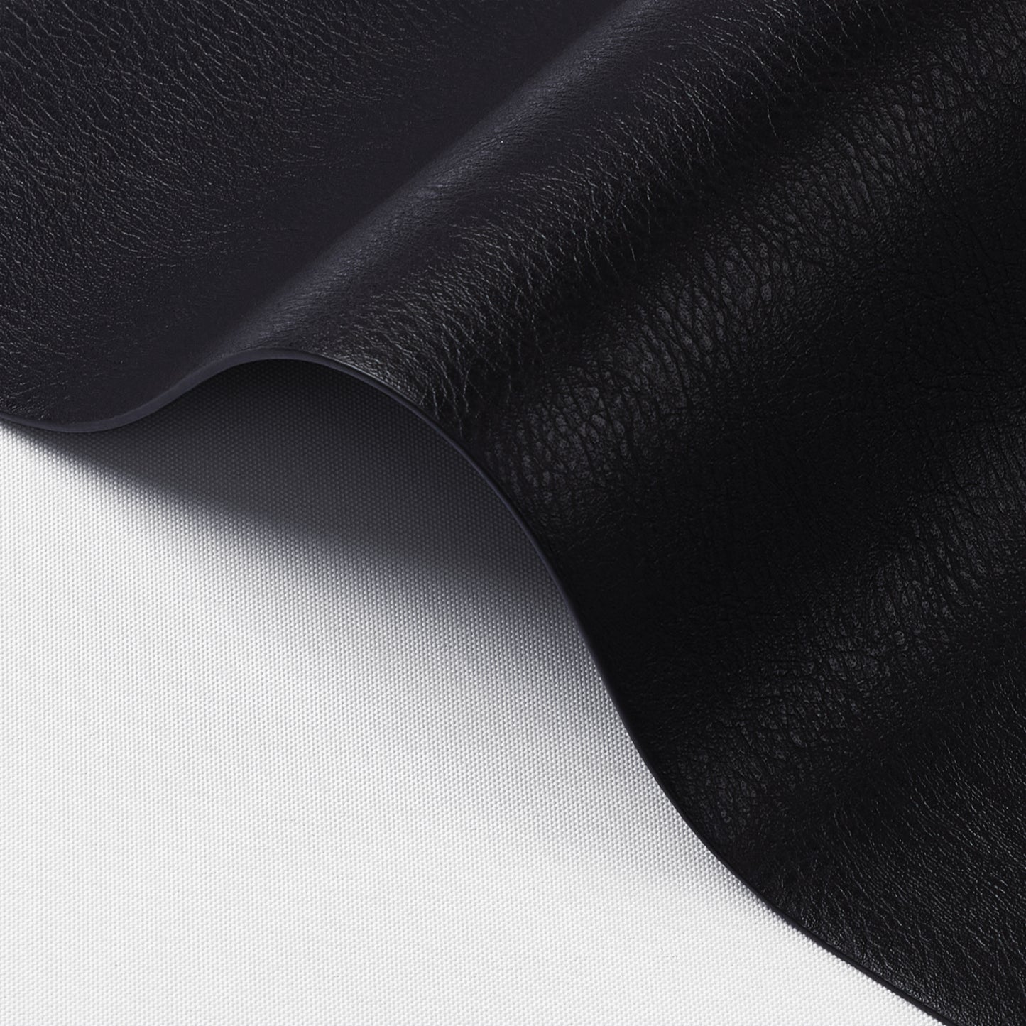 Polyurethane 100% Waterproof Oil-Proof Wipeable Heat Resistant Placemats Set in Black