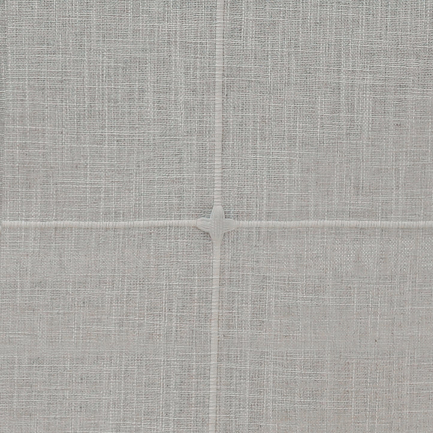 Waterproof And Wrinkle-Resistant Cotton Blend Classic Tassel Tablecloth in Grey Plaid