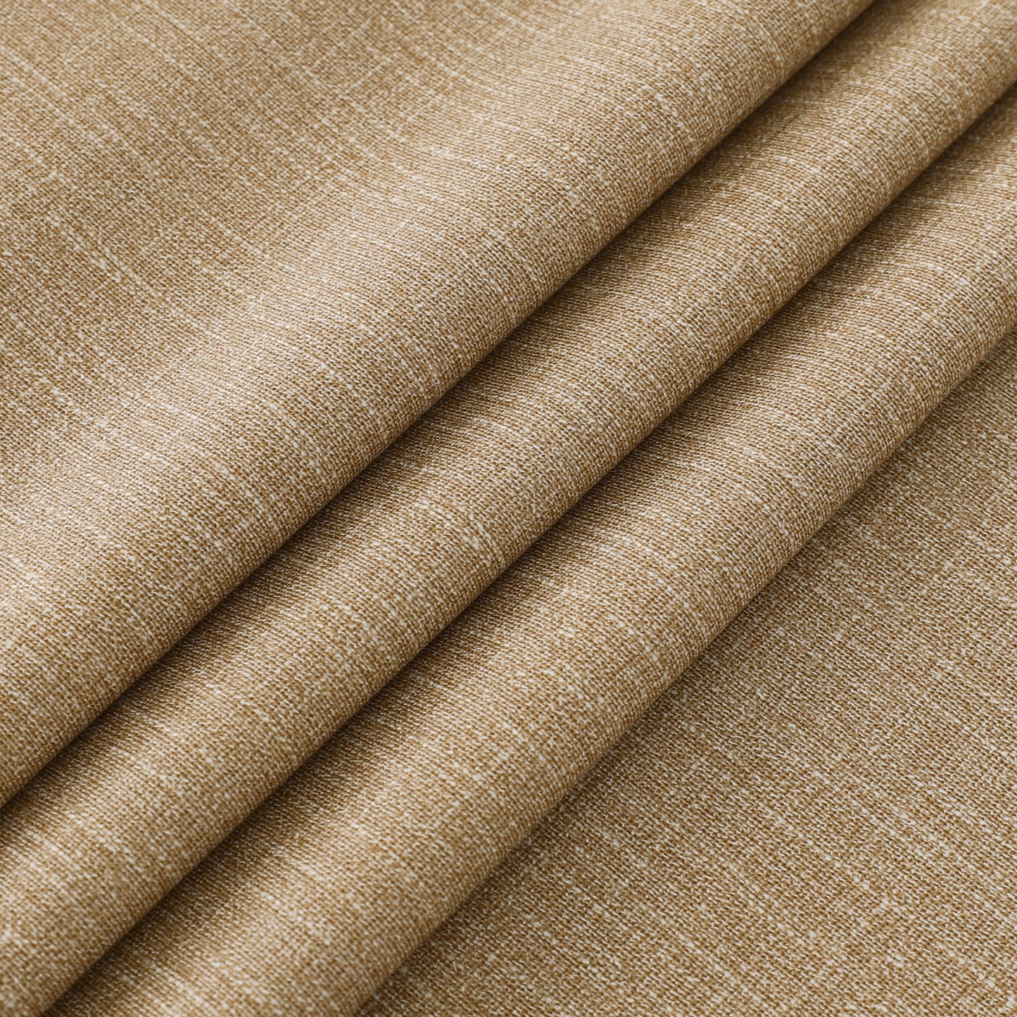 PVC Waterproof Burlap Textured Tablecloth in Caramel