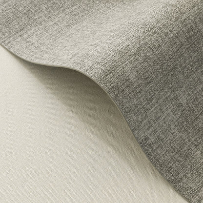 Polyurethane Linen-textured 100% Waterproof Oil-Proof Wipeable Heat Resistant Placemats Set in Light Grey