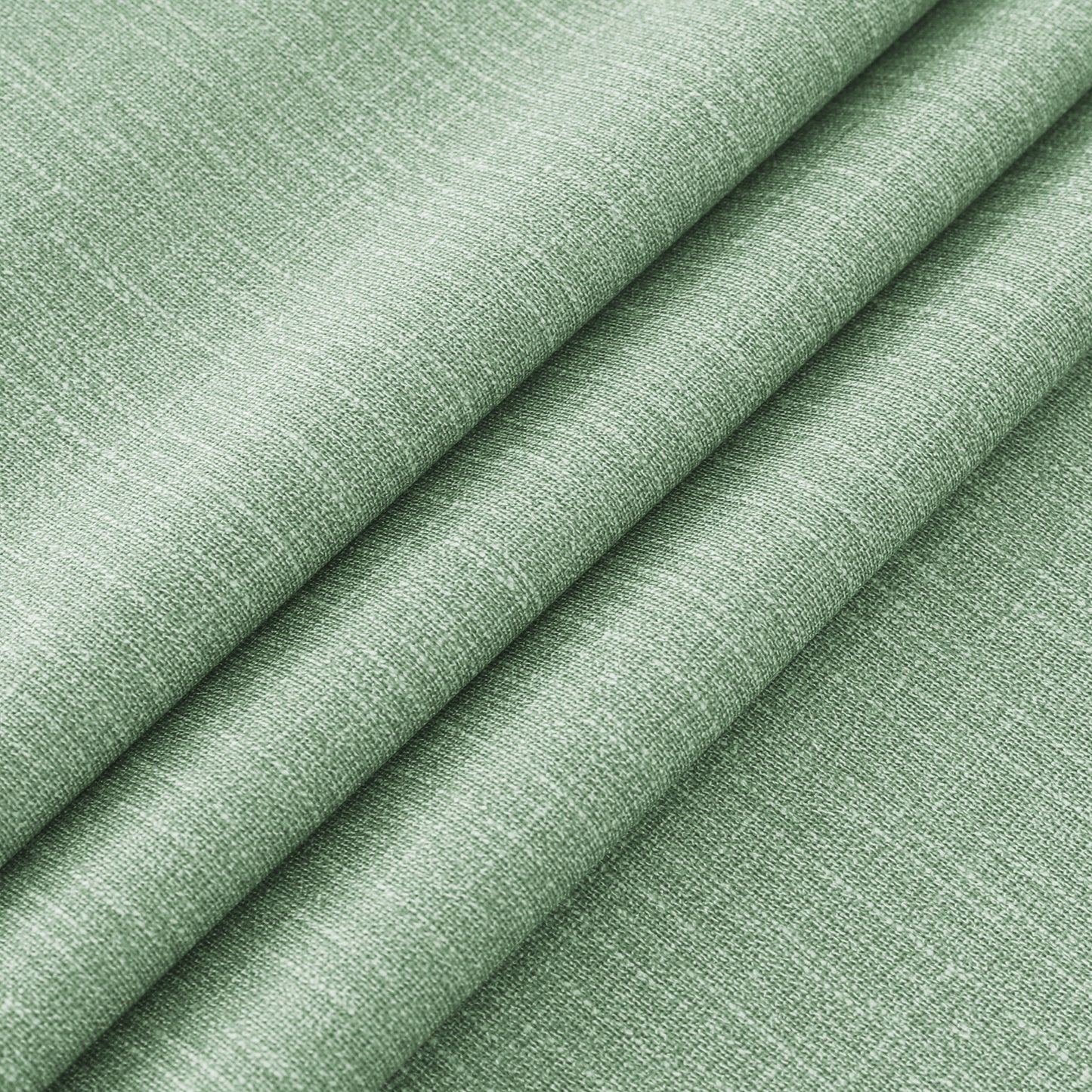 PVC Waterproof Burlap Textured Tablecloth in Light Sage Green
