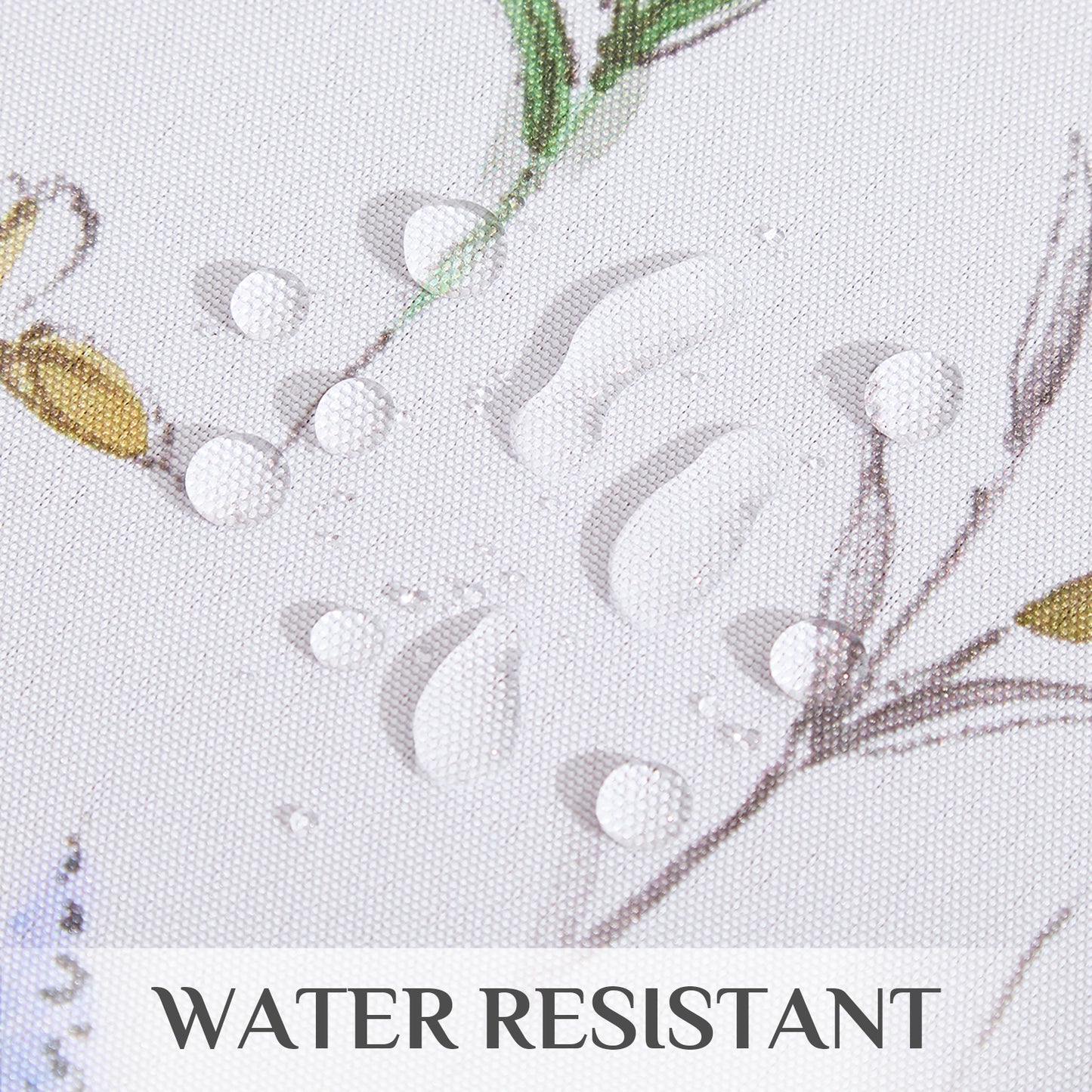 Polyester Waterproof And Stain Resistant Wild Floral Tablecloth in Wildflower-b