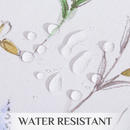 Polyester Waterproof And Stain Resistant Wild Floral Tablecloth in Wildflower-b