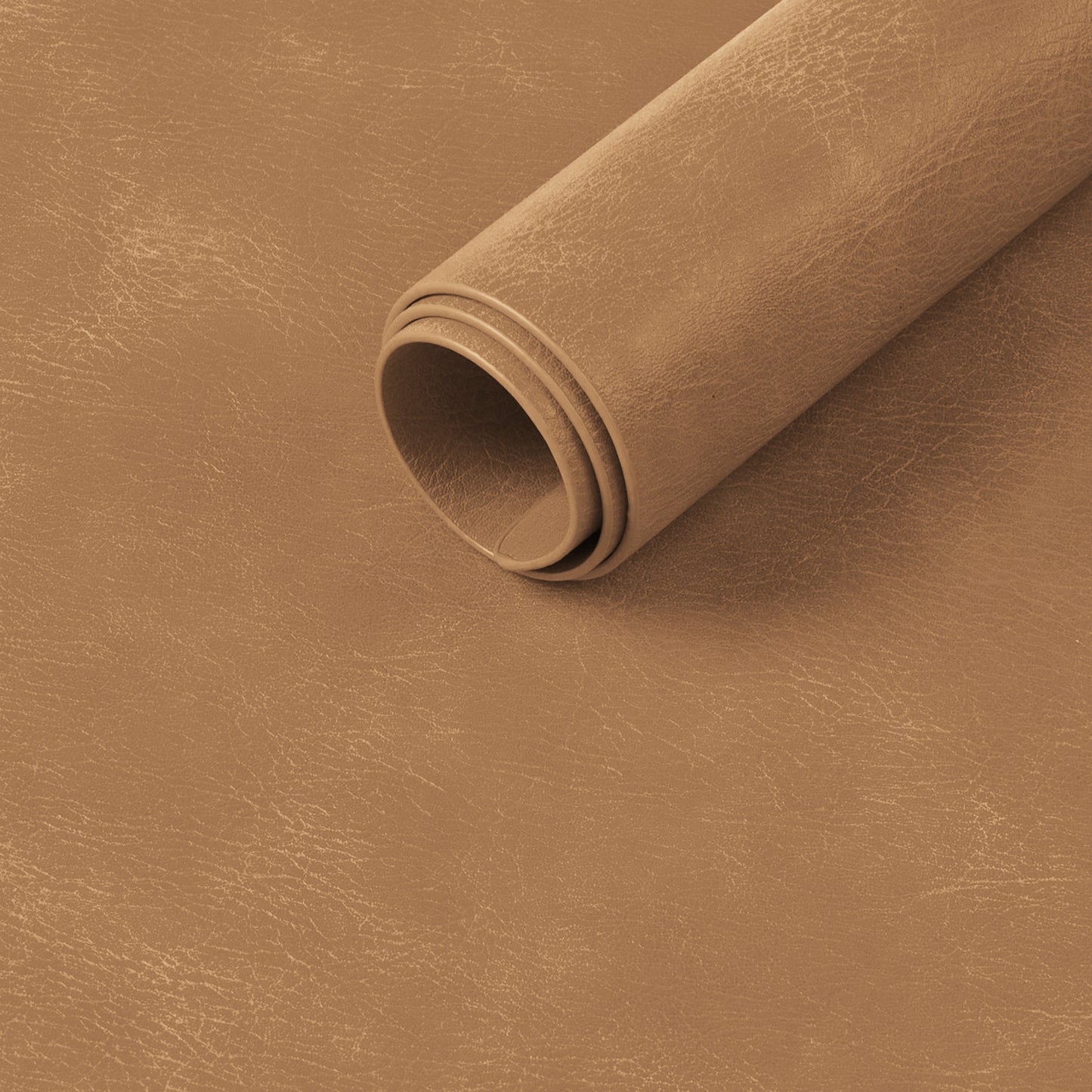 Polyurethane 100% Waterproof Oil-Proof Wipeable Heat Resistant Placemats Set in Camel