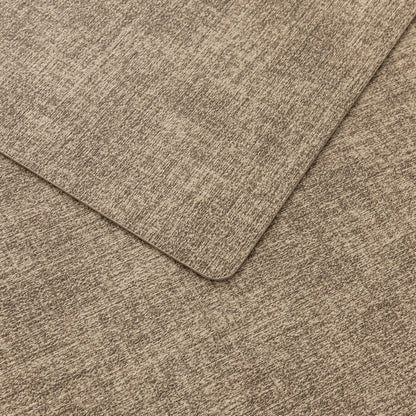Polyurethane Linen-textured 100% Waterproof Oil-Proof Wipeable Heat Resistant Placemats Set in Khaki