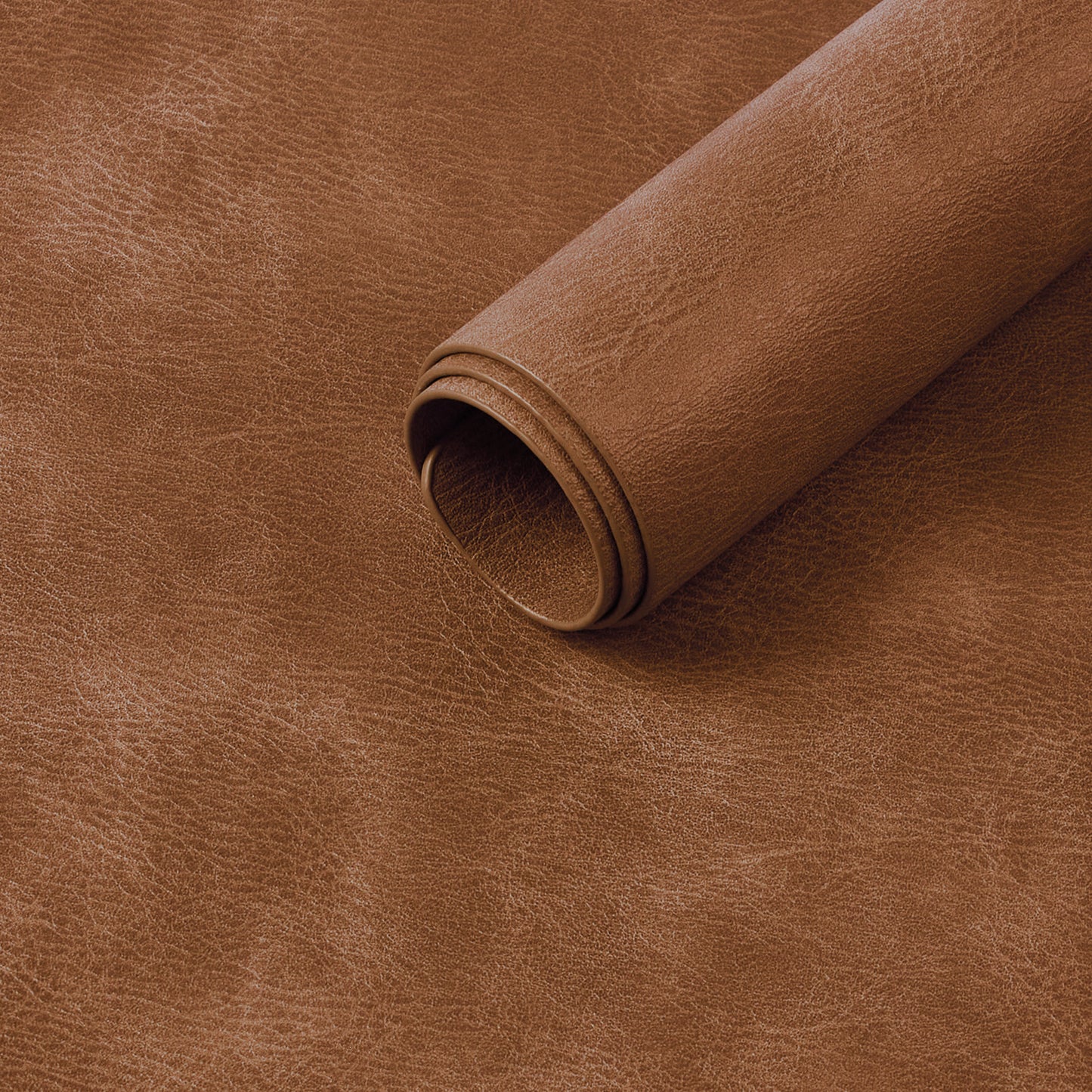 Polyurethane 100% Waterproof Oil-Proof Wipeable Heat Resistant Placemats Set in Reddish Brown