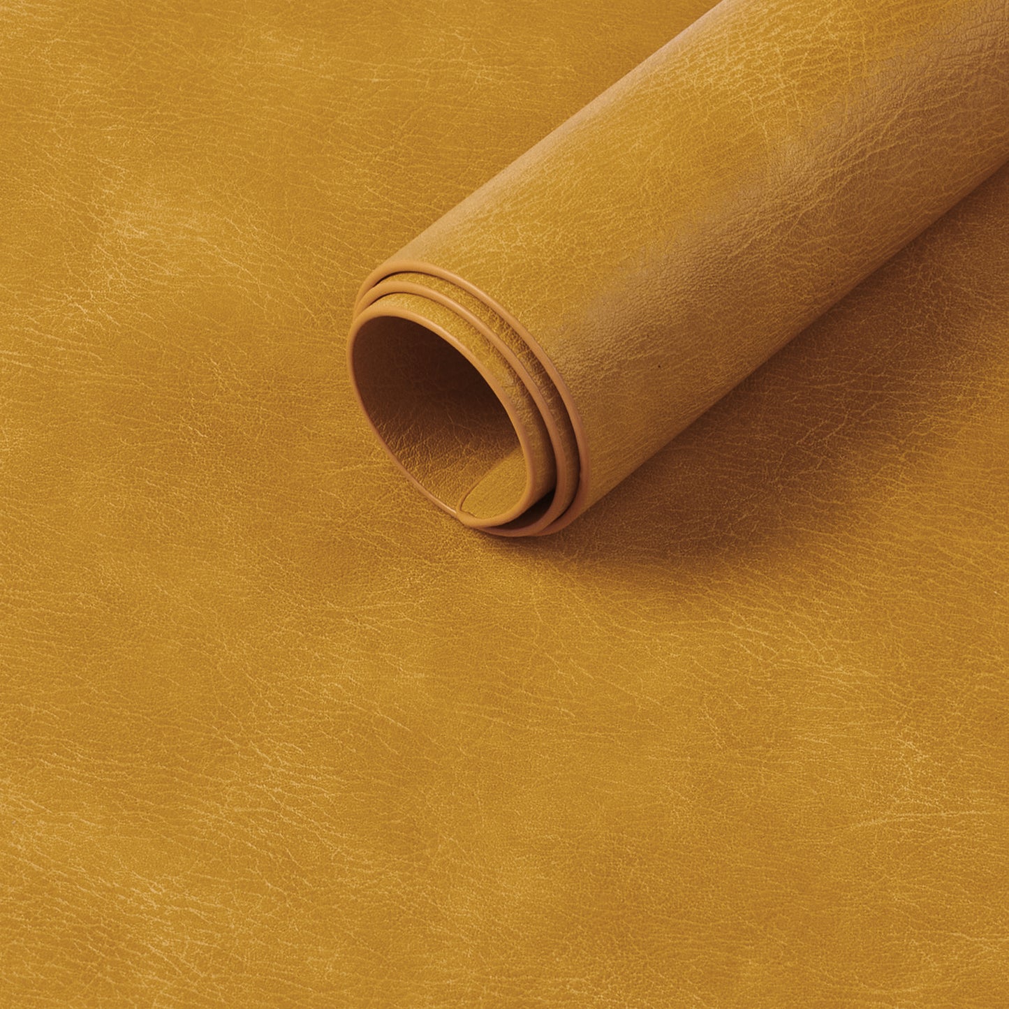 Polyurethane 100% Waterproof Oil-Proof Wipeable Heat Resistant Placemats Set in Yellow