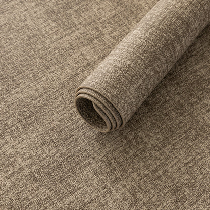 Polyurethane Linen-textured 100% Waterproof Oil-Proof Wipeable Heat Resistant Placemats Set in Khaki