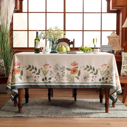 Chenille Manolya Printed Tablecloth