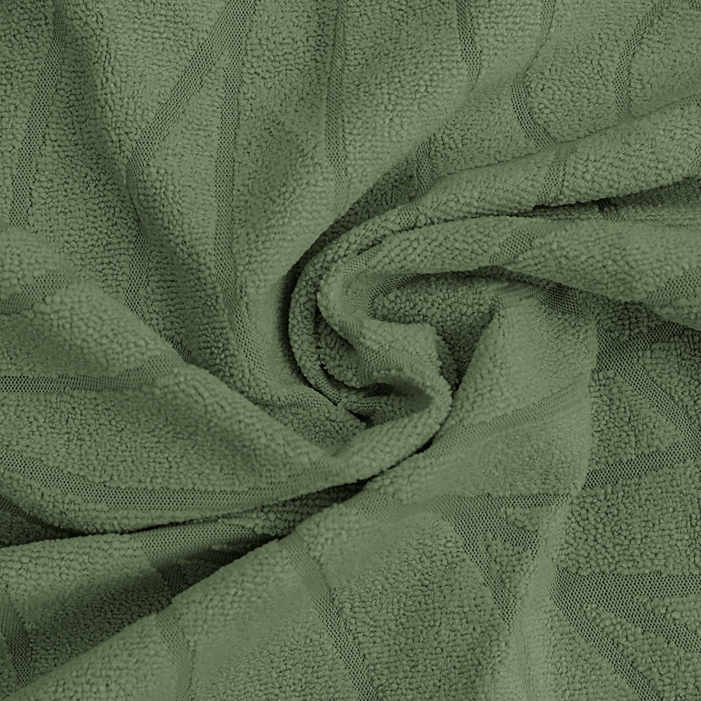 Polyester 100% Waterproof Leaf Pattern Chair Covers in Green