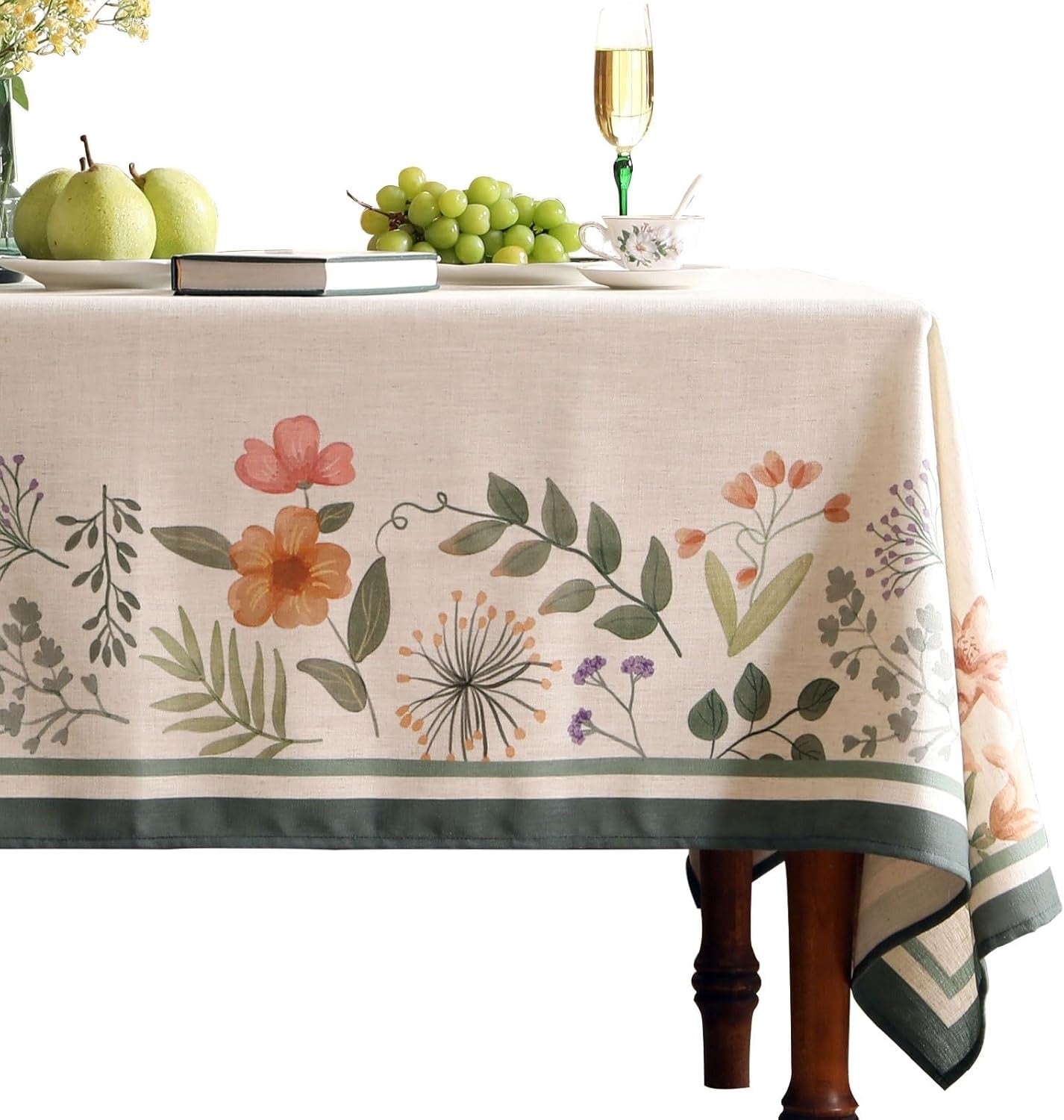 Chenille Manolya Printed Tablecloth