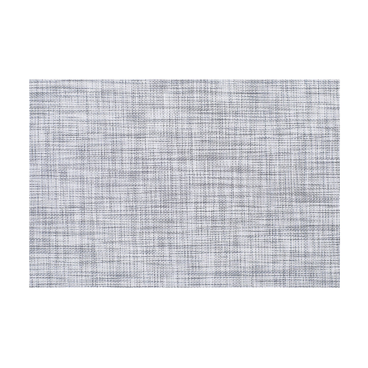 Plastic Woven Heat Resistant Placemats in Light Grey