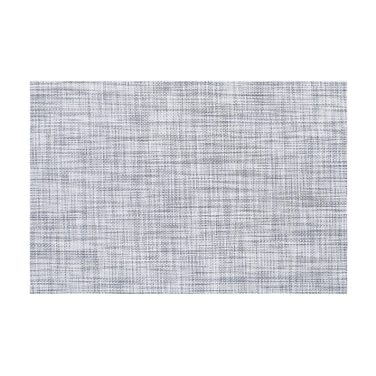 Plastic Woven Heat Resistant Placemats in Light Grey