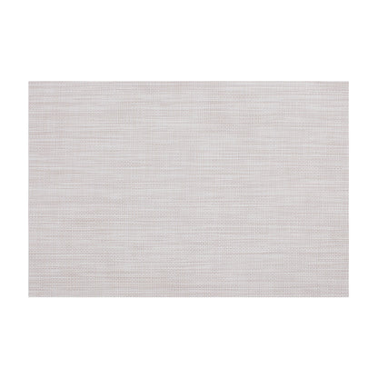Plastic Woven Heat Resistant Placemats in Beige