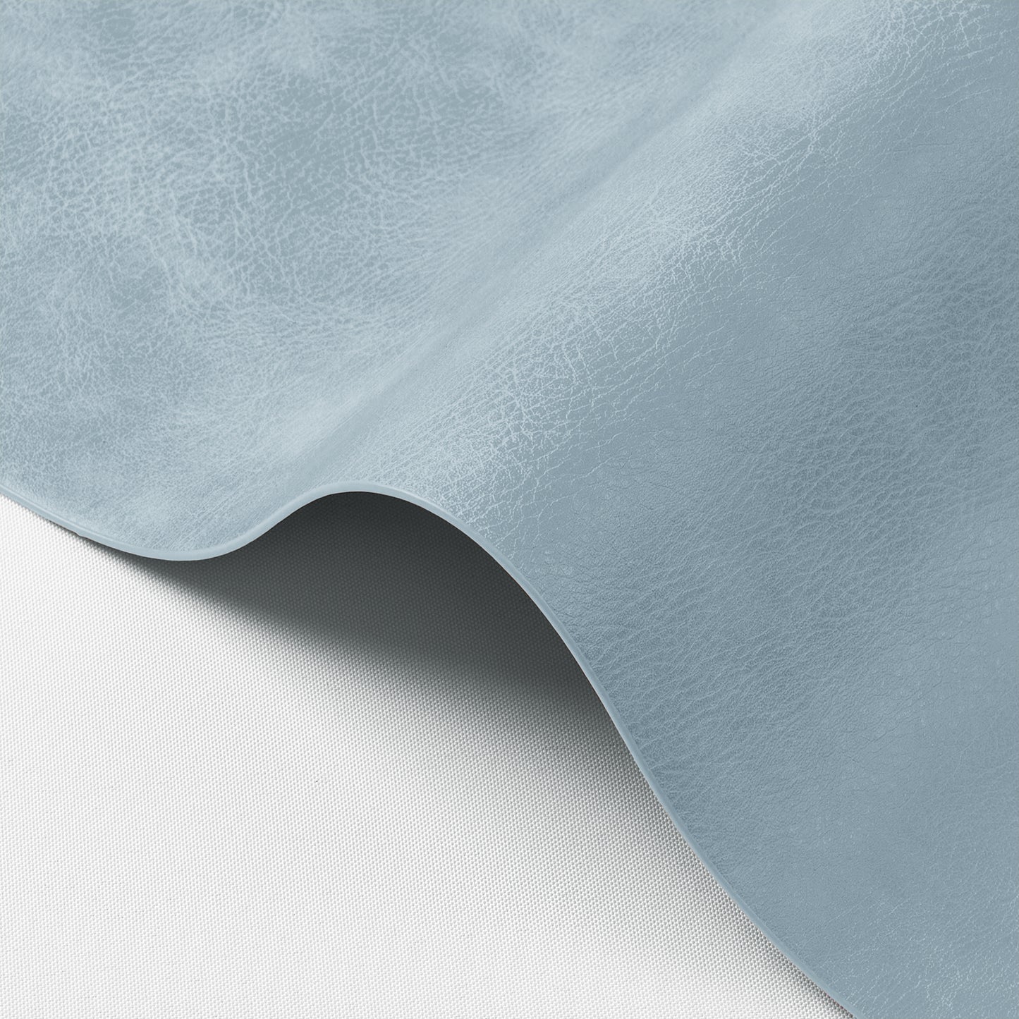 Polyurethane 100% Waterproof Oil-Proof Wipeable Heat Resistant Placemats Set in Light Blue
