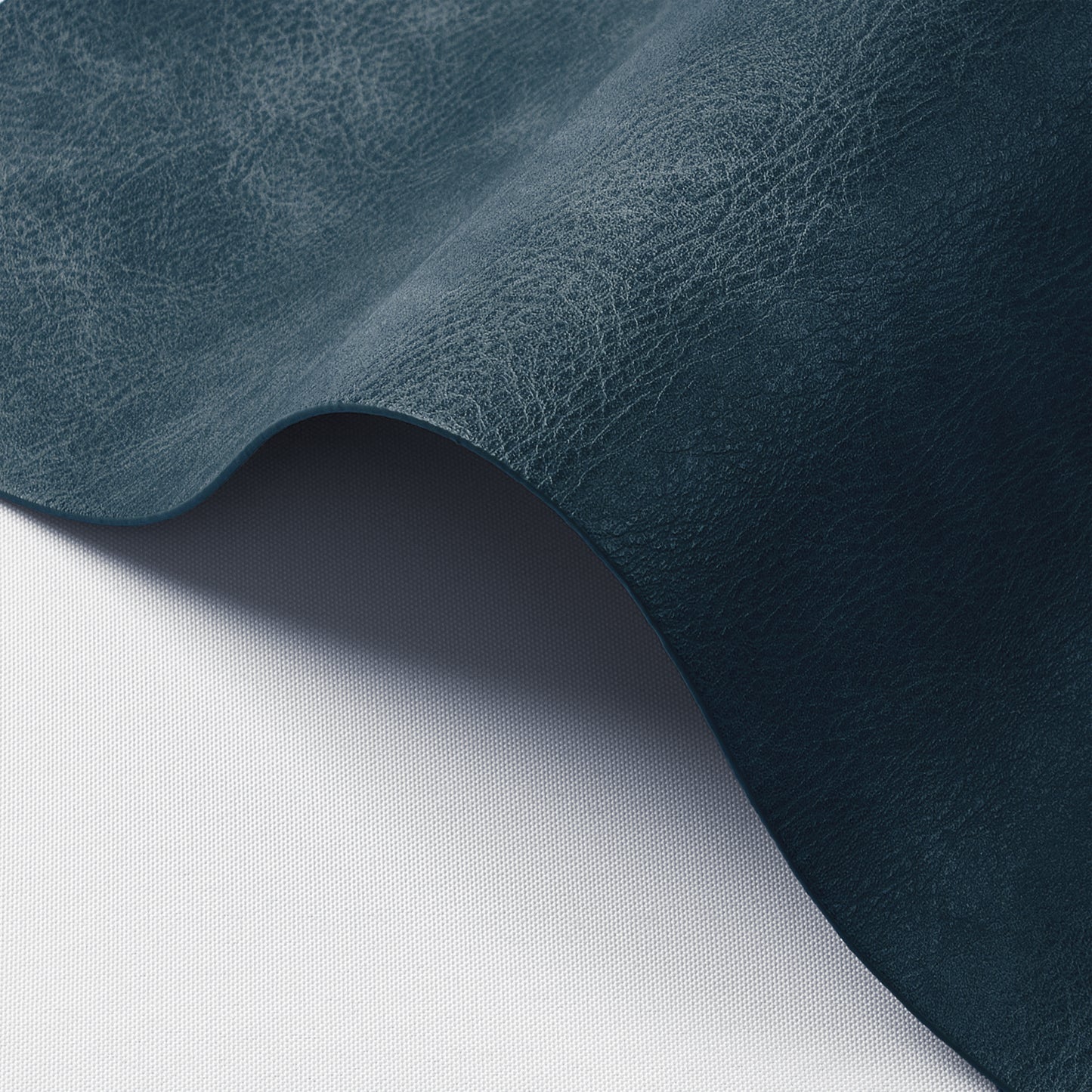 Polyurethane 100% Waterproof Oil-Proof Wipeable Heat Resistant Placemats Set in Navy Blue