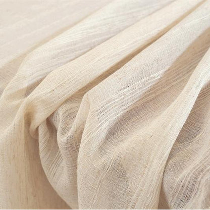Polyester linen blend multi-strand tassel tablecloth