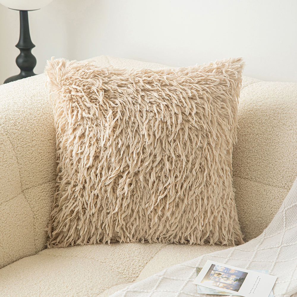 Brown Liffey Throw Pillowcases
