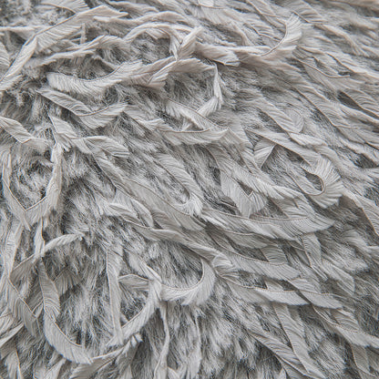 Gray Liffey Throw Pillowcases