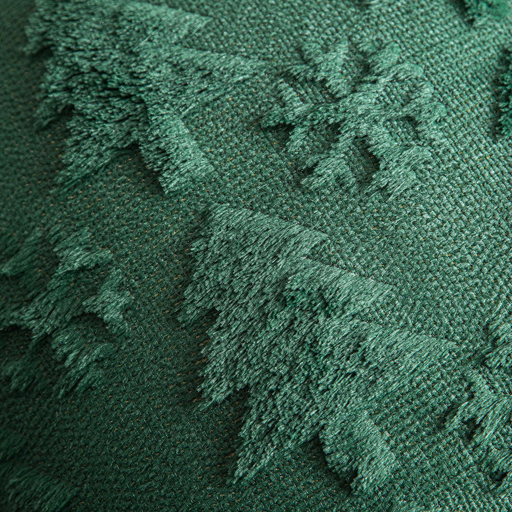 Green Christmas Tree Snowflake Embroidered Throw Pillowcases