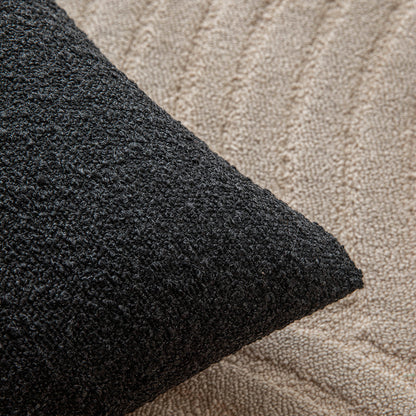 Black Circle Yarn Pillowcases
