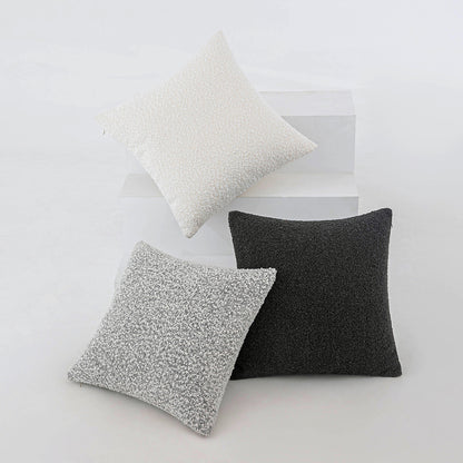 Black Circle Yarn Pillowcases